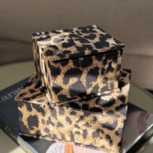 Coffret à thé Léopard